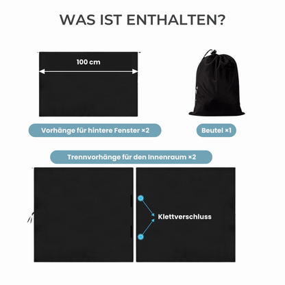 Auto-Sichtschutzvorhänge